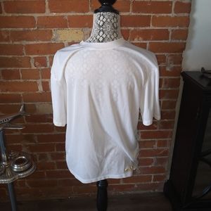 Saucony - Men's White Running T-shirt -  Large